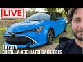 Toyota Corolla XSE Hatchback 2022…y un café