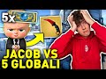 JACOB vs 5 GLOBAL ELITE o 1000 ZŁ w CSGO