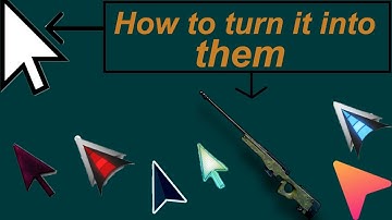 How to change mouse cursor in windows 7,8,10