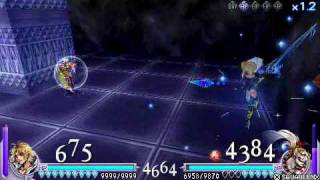 Dissidia Final Fantasy Tidus vs Cecfa
