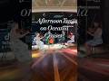 Afternoon tea on Oceania Cruises. You gotta see the end of this video you won’t believe it!!!!!