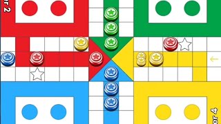 Ludo game in 4 players | Ludo King game in 4 players | Ludo King | Ludo Gameplay