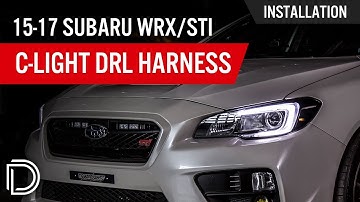 How to Install 2015-2017 Subaru WRX/STi C-Light DRL Harness by Diode Dynamics