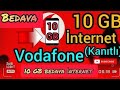 VODAFONE BEDAVA 10GB İNTERNET 2024 - YENİ KAMPANYA! bedava internet vodafone 2024