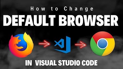 How to Change Live Server Browser in Visual Studio Code 2023 || How to Change Browser in Live Server