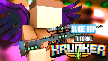 *advanced* slide HOP tutorial in krunker.io (TAMIL)| ILLUSIUM