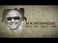 The extraordinary life of m karunanidhi in numbers