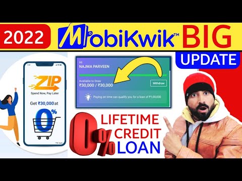 Mobikwik Big Update 2022 | Mobikwik Zip EMI loan 60000 | Mobikwik Paylater | Mobikwik zip loan 30000