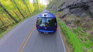 VW MK4 R32 POV Drive | Hellbender Hwy 28 (Fontana to Deals Gap) | Insta360 X4 | Volume Up