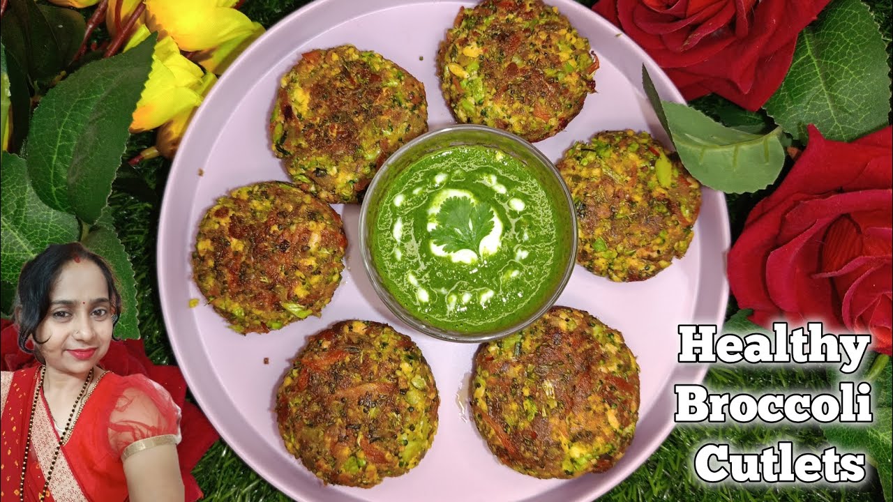 Broccoli Paneer Cutlets Healthy & Easy Broccoli Recipe For weight