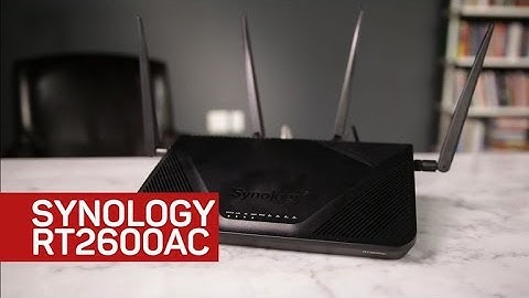 Synology RT2600AC router
