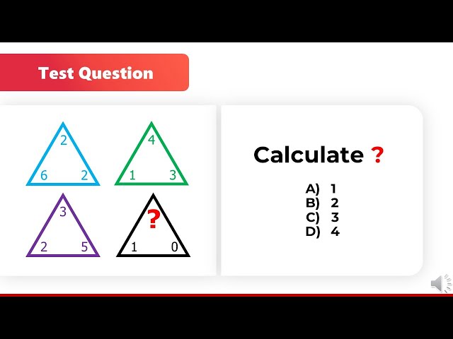 Top 5 IQ Test Questions. With Answers and Solutions! class=