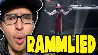 American Videographer FIRST time EVER HEARING Rammstein: Rammlied Live From Madison Square Garden!