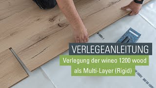 Verlegevideo Purline Wineo 1200 Wood Multi-Layer Rigid