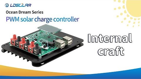 LDSOLAR OD Series PWM solar charge controller process display