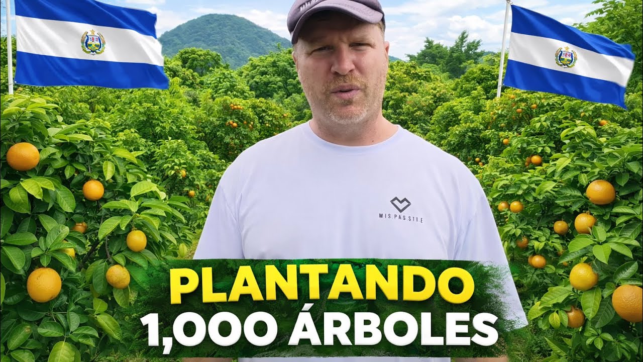 Посадка тысячи деревьев 🌳 в Сальвадоре | @MURPHSLIFE и @MiguelSalgueroF