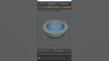 Water Simulation in Maya 3D #shortvideo #youtubeshorts #3danimation