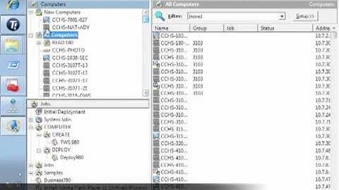 Altiris 6.9 Predefined Computers
