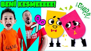 SAKIN BENİ KESME! 2 KİŞİLİK EFSANE OYUN! | NINTENDO SWITCH | SNIPPERCLIPS OYNUYORUZ