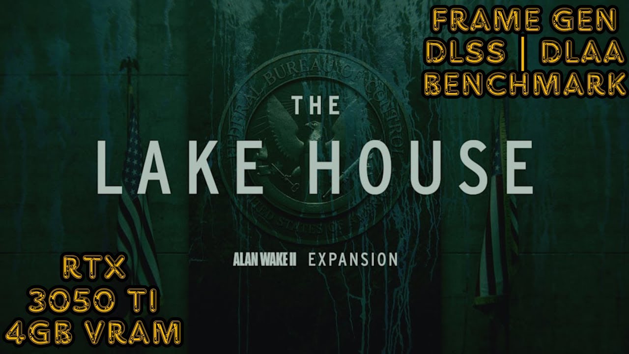 Alan Wake 2: The Lake House Expansion || Low Settings Comparison || DLSS | Frame Gen || RTX3050Ti