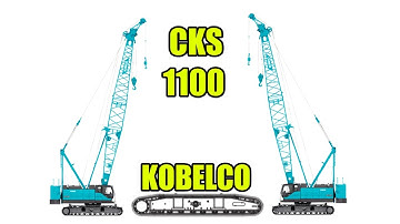 CKS1100 Kobelco 100 tons Crawler Crane Overview