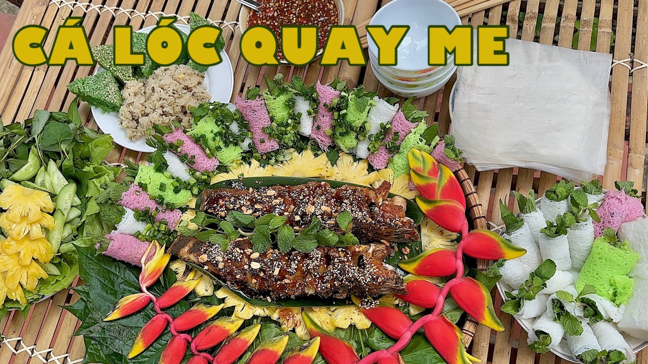 QUAY ME CON CÁ LÓC ĐỒNG, mắm nêm bánh hỏi tấm lòng nhớ quê | Đặc sản miền sông nước