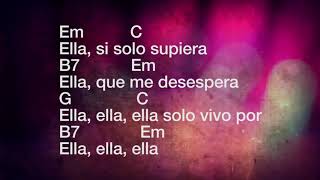 Video thumbnail of "Ella - Álvaro Soler (Karaoke)"