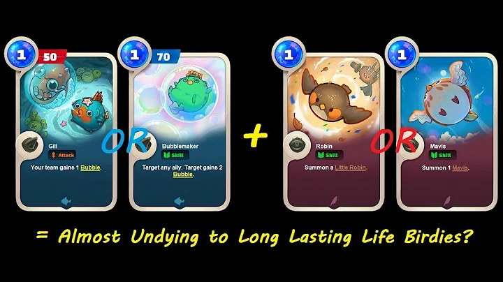 Long Lasting Life Robin/Mavis? 2x Bubble Trick! - ...