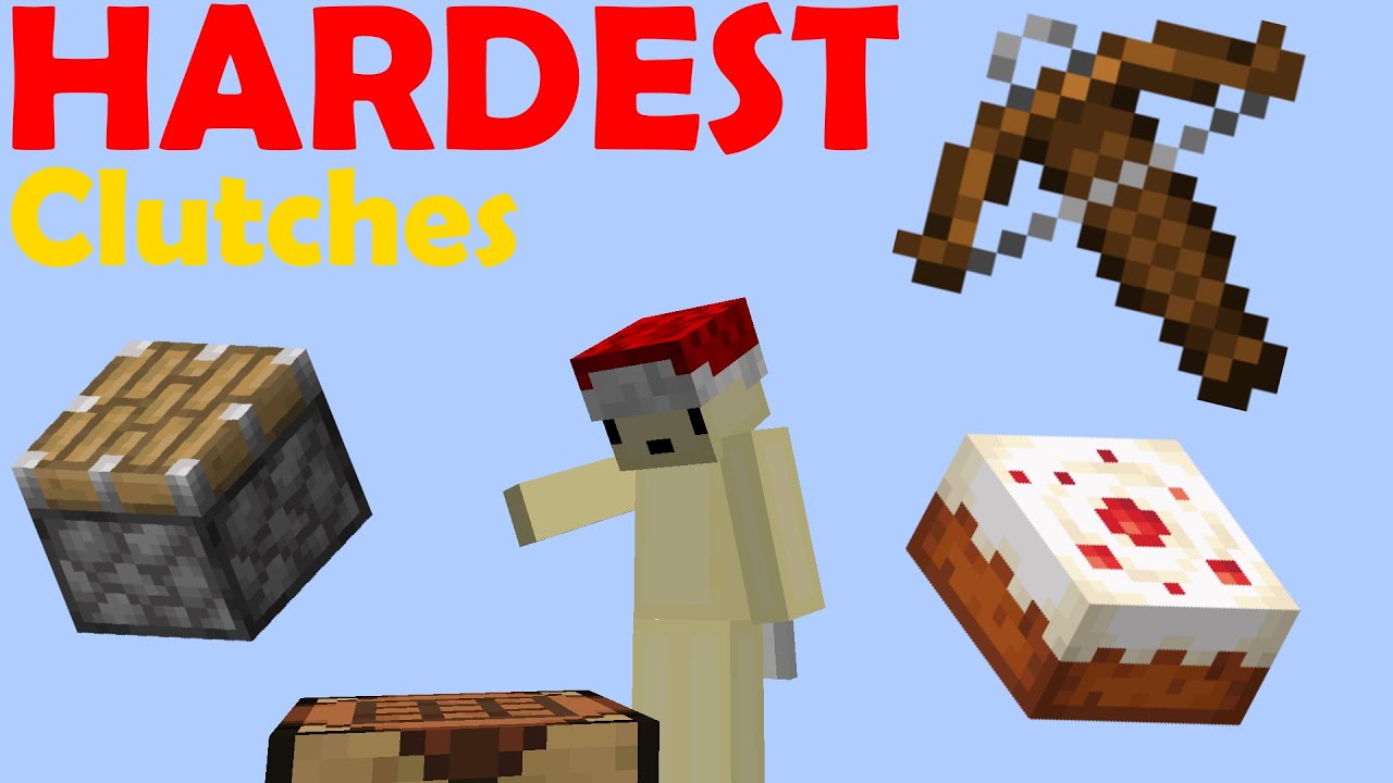 HARDEST Minecraft Clutches YouTube