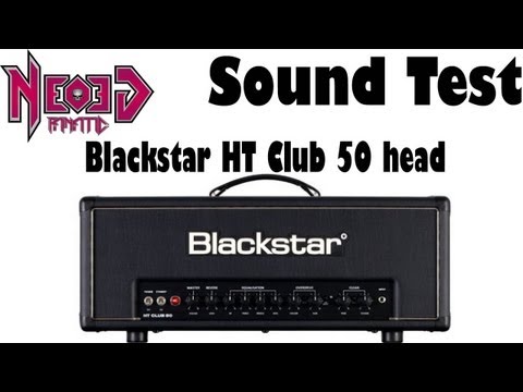 Ламповий гітарний підсилювач-голова BLACKSTAR HT-50 CLUB, видео 2