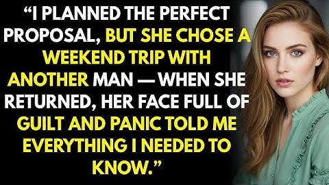 I Planned the Perfect Proposal, But She Chose a Weekend Trip with Another Man — When She Returned..