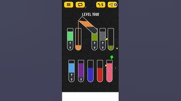 【Water Sort Puzzle】 Level 1560