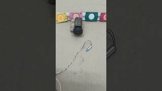 Powering on a mini drone Motor with LED Light generator | #tech #project #shorts
