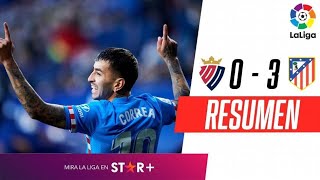 ¡DE LA MANO DE CORREA Y SUÁREZ, EL ATLETI RECUPERÓ LA SONRISA! | Osasuna 0-3 Atl. Madrid | RESUMEN