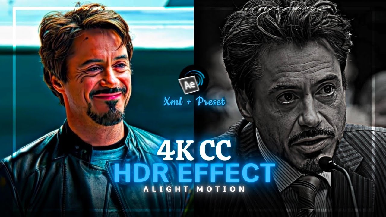 ALIGHT MOTION VIDEO EDITING HDR EFFECT 💀🔥 | PRESET & XML FILE 🔐 | EDIT WITH ME |