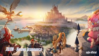 ALL HERO Mobile Legends Pronounce Heroes Name Voice Line New Sound Music Theme Song BGM MLBB XUJIN