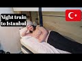 FIRST CLASS sleeper train BULGARIA to TURKEY (+ Border crossing)