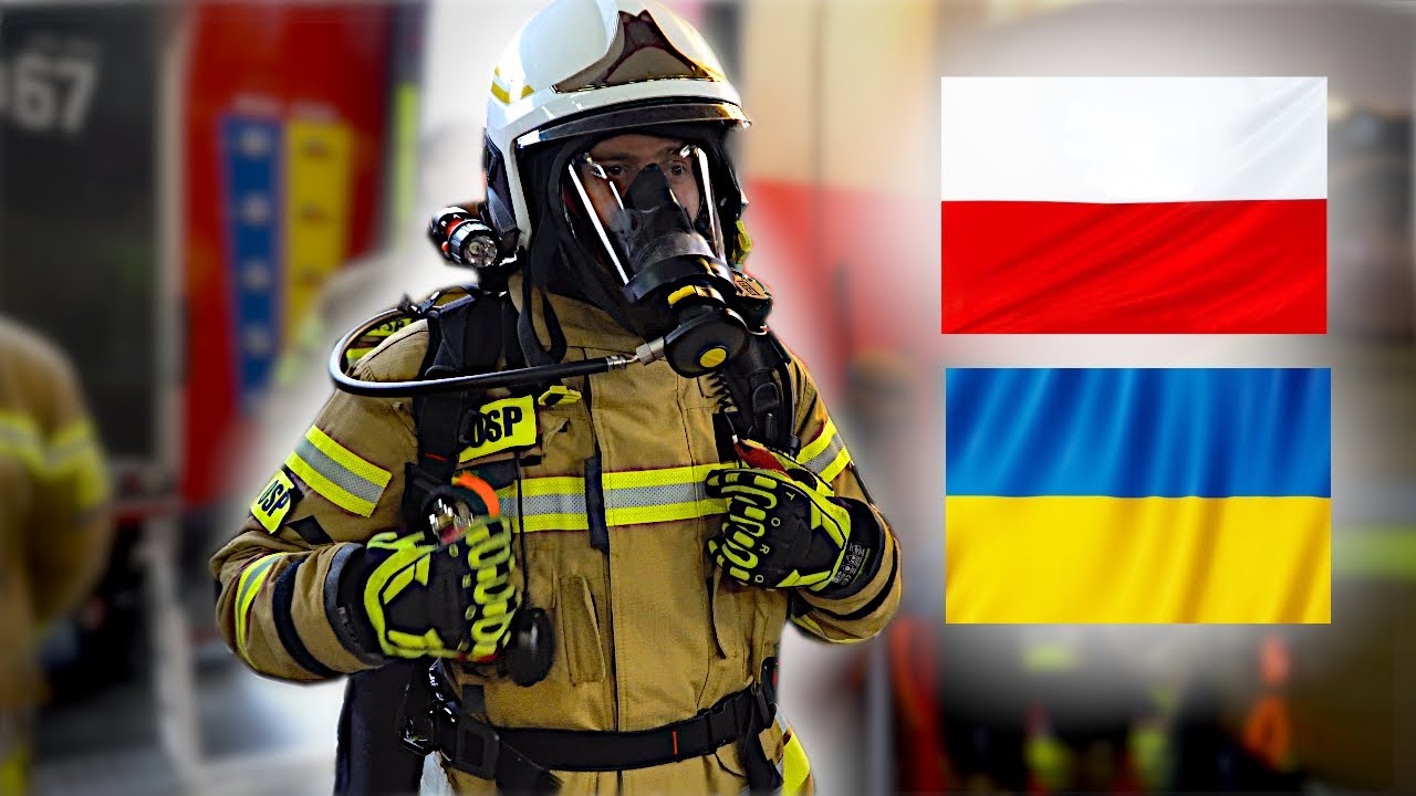 JRG 3 PSP RZESZÓW, OSP  BRZOSTEK, OSP SIEDLISKA - BOGUSZ + Q&A  | WIZYTA STRAŻAKÓW Z UKRAINY