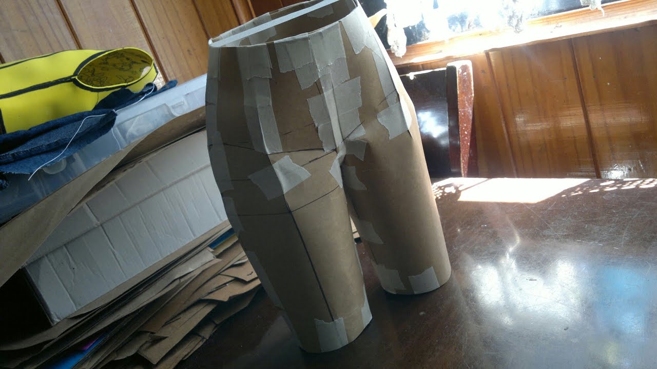 MANIQUI CON PIERNAS
parte 1  primer molde