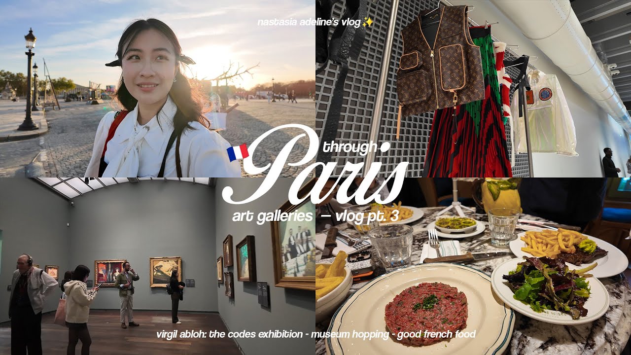 ART GALLERIES IN PARIS - PARIS VLOG PART 3