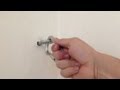 How to install Eye Bolts to hang your hammock indoors - Solid Concrete or Cinder Block