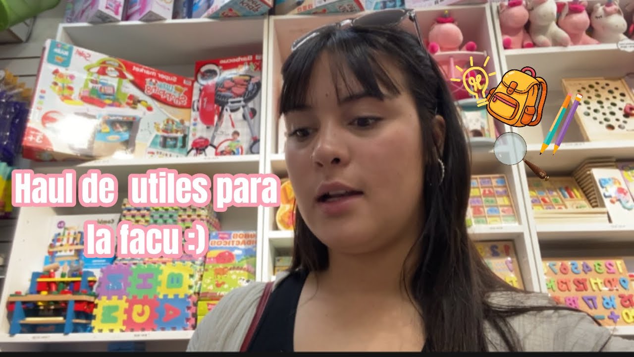 Compras para mi último año de Magisterio📚(voy a llorar)