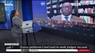 Spotlight on Zuma's counter application before ConCourt - Sandile Swana shares thoughts