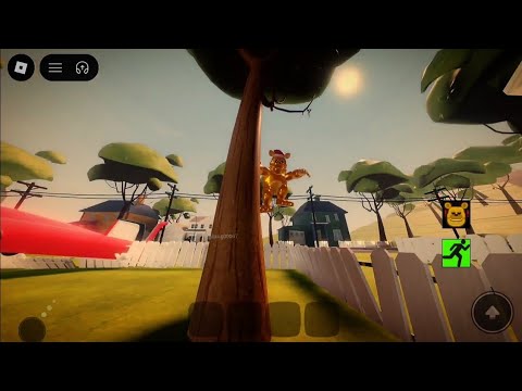 Run from Fast Fredbear | roblox | gameplay - YouTube