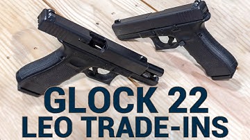 Cover Image for Fresh Batch of Glock 22 LEO Trade Ins Hot Off the Squad