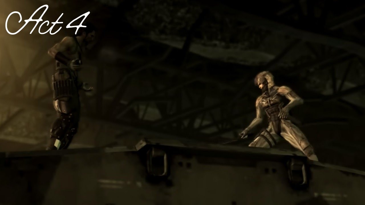 Metal Gear Solid 4: Guns of the Patriots The Boss Extreme Act 4 - YouTube