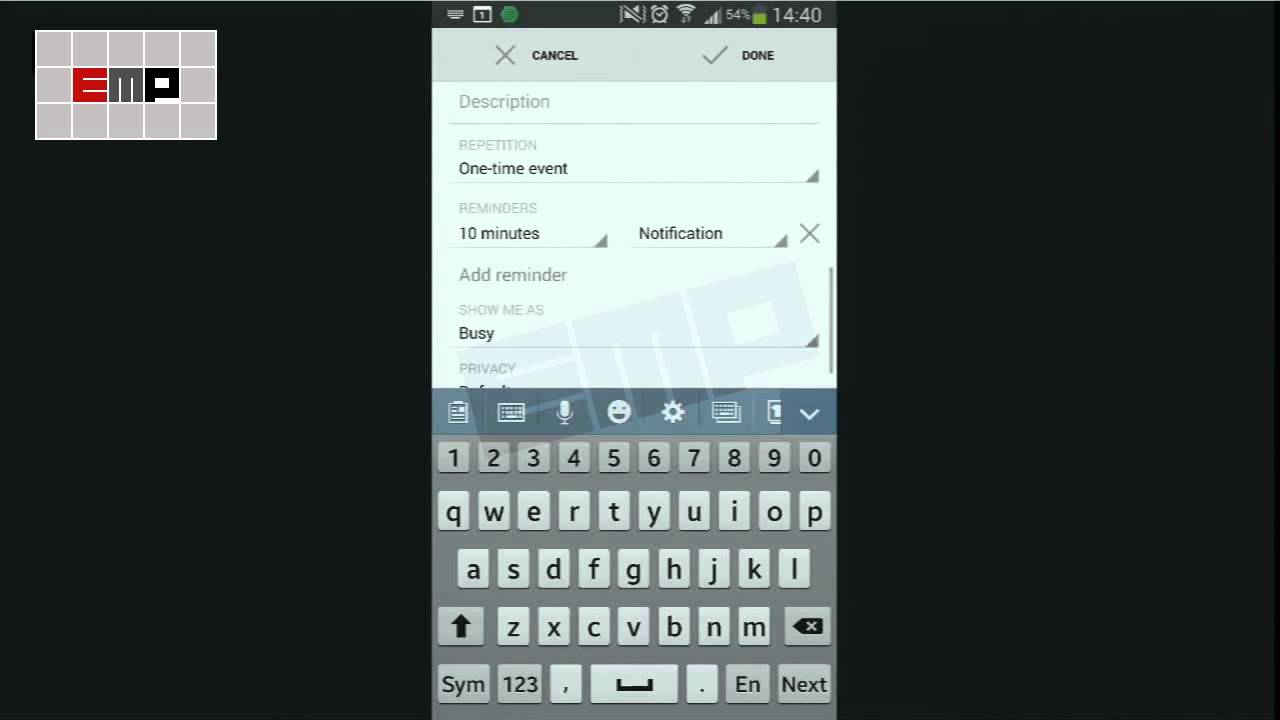 Fixumo Fixmo SafeZone - Android - Create Recurrent Event Demo - YouTube