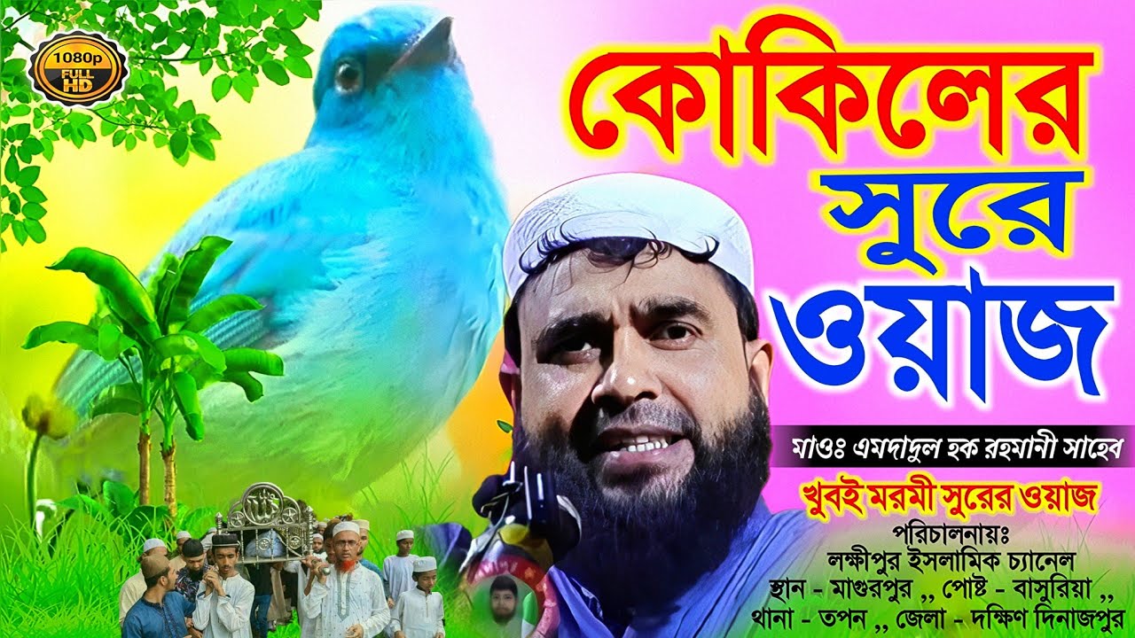 মরণ সম্পর্কে কোকিলের সুরে কান্নার ওয়াজ ┇ Maulana Emdadul Haque Rahamani #বাংলা #ওয়াজ #এমদাদুল