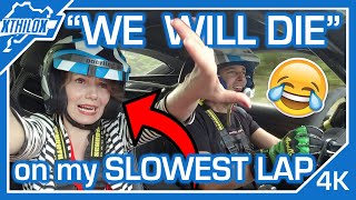 SHE thought we gonna DIE 🤣 Passenger Lap for TV Production WENT WRONG - NÜRBURGRING NORDSCHLEIFE 4K