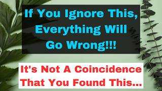11:11🌈Everything will go wrong if you ignore this video!!!🦋This is urgent...🦋#positiveaffirmations🌈